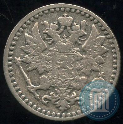 Picture 25 pennia 1869 year S 