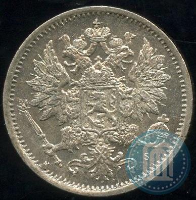 Фото 25 пенни 1872 года S 