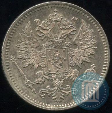 Фото 25 пенни 1873 года S 
