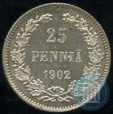 Picture 25 pennia 1902 year L 