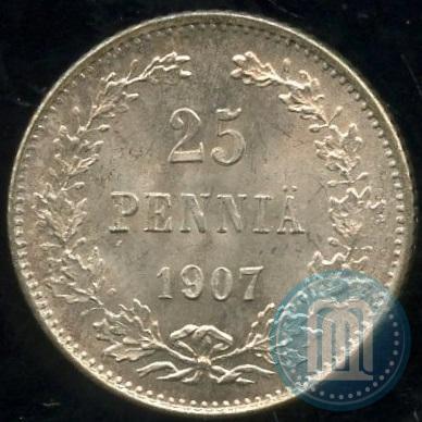 Фото 25 пенни 1907 года L 
