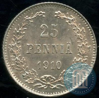 Picture 25 pennia 1910 year L 
