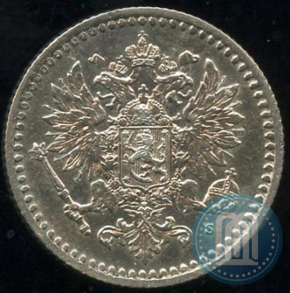 Фото 50 пенни 1865 года S 