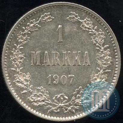 Picture 1 markka 1907 year L 