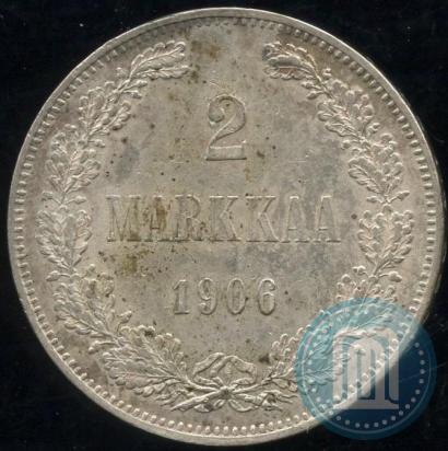 Picture 2 markkaa 1906 year L 
