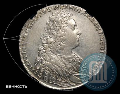Picture 1 rouble 1728 year  "Type of 1728"
