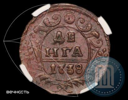 Фото Денга 1738 года  