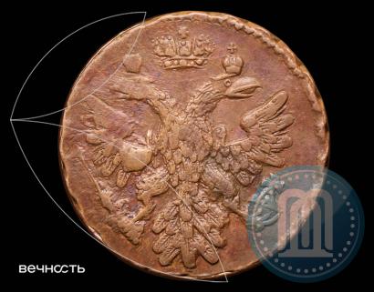 Фото Денга 1741 года  