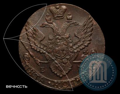 Фото 5 копеек 1791 года ЕМ 