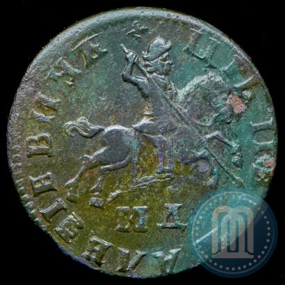 Фото 1 копейка 1707 года МД 