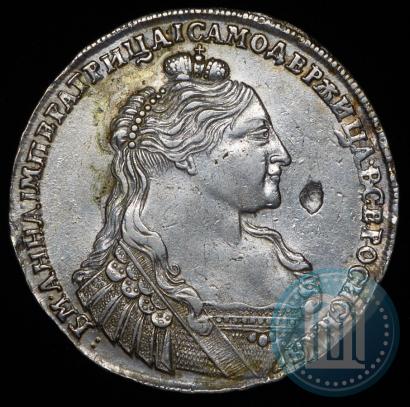Фото 1 рубль 1737 года  "Тип 1735 года"
