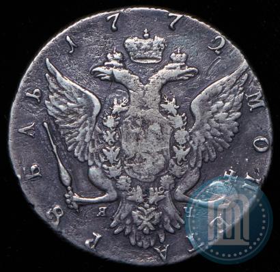 Picture 1 rouble 1772 year СПБ-ЯЧ-Т.I. 