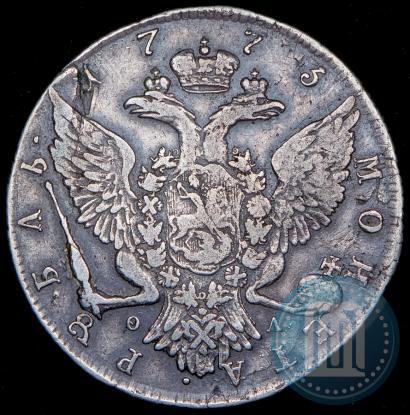 Фото 1 рубль 1773 года СПБ-ФЛ 