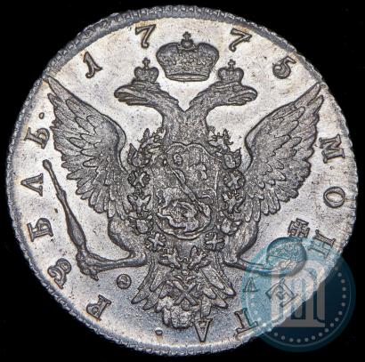 Фото 1 рубль 1775 года СПБ-ФЛ 