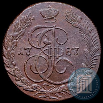 Picture 5 kopecks 1787 year КМ 