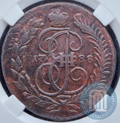 Picture 2 kopecks 1788 year ММ 