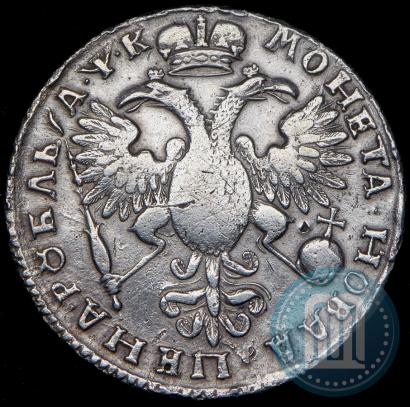 Фото 1 рубль 1720 года  "Портрет в латах"