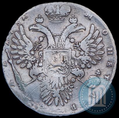 Picture 1 rouble 1731 year  