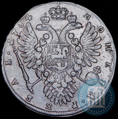 Фото 1 рубль 1734 года  "Тип 1735 года"