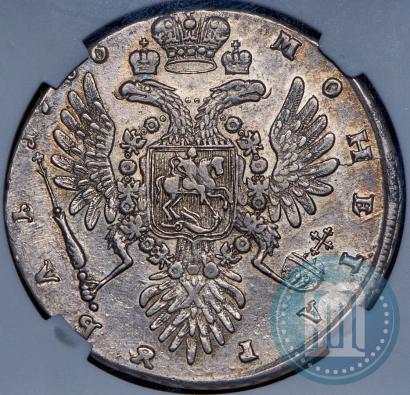 Фото 1 рубль 1736 года  "Тип 1735 года"