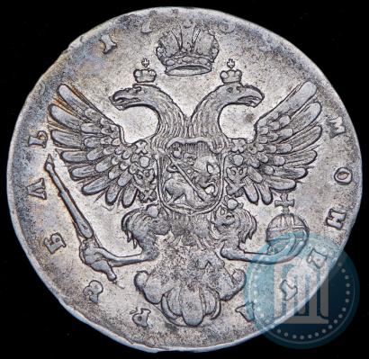 Фото 1 рубль 1739 года  "Московский тип"