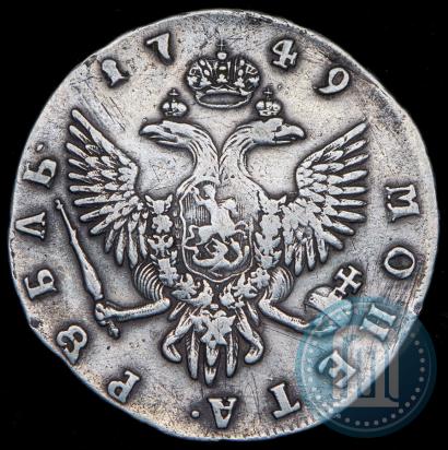 Picture 1 rouble 1749 year СПБ 