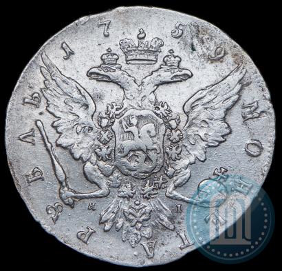 Фото 1 рубль 1759 года СПБ-ЯI 