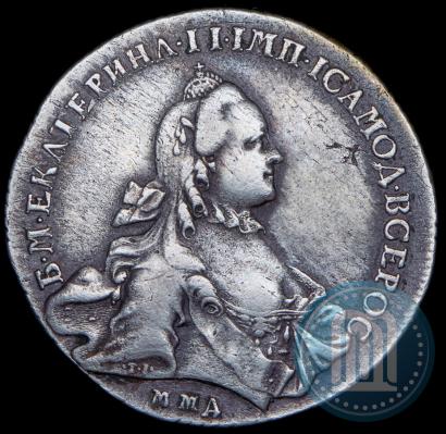 Фото 1 рубль 1762 года ММД-ДМ 