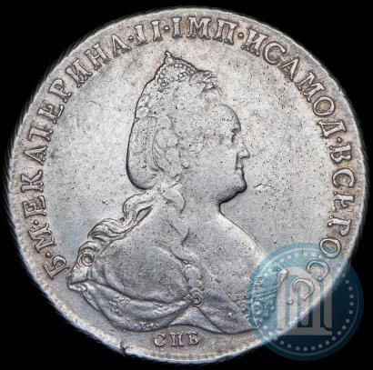 Фото 1 рубль 1787 года СПБ-ЯА 