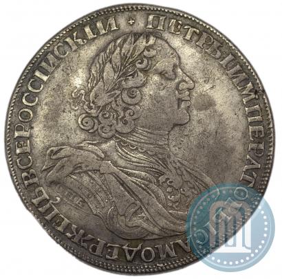 Picture 1 rouble 1725 year СПБ "Sun rouble, portrait in armour"