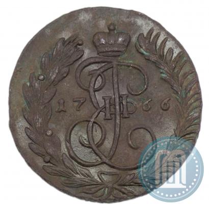Picture 2 kopecks 1766 year ММ 