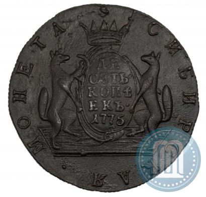 Picture 10 kopecks 1775 year КМ 