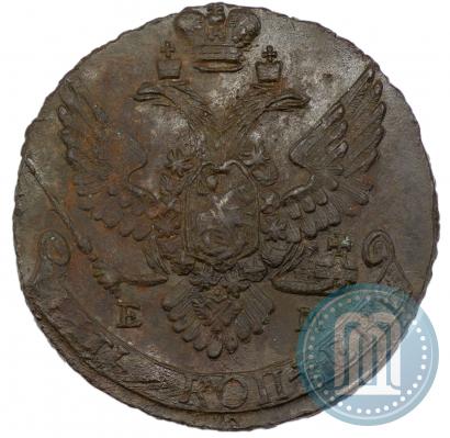 Picture 5 kopecks 1789 year ЕМ 