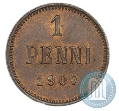Picture 1 penni 1907 year  