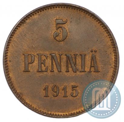 Фото 5 пенни 1915 года  