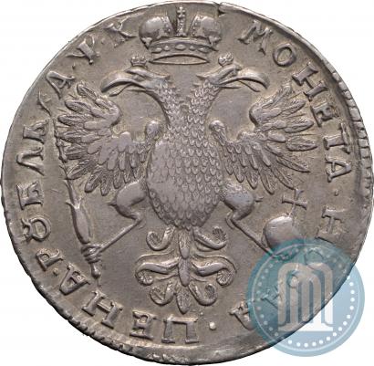 Фото 1 рубль 1720 года  "Портрет в латах"