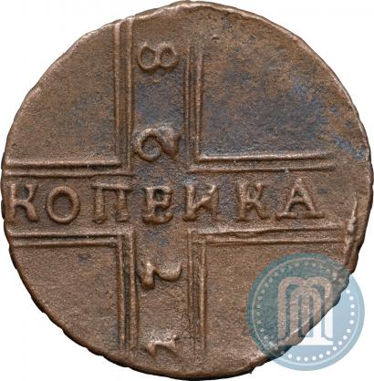 Фото 1 копейка 1728 года МОСКВА 