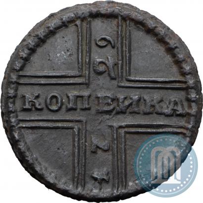 Фото 1 копейка 1729 года МОСКВА 