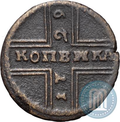 Фото 1 копейка 1729 года МОСКВА 