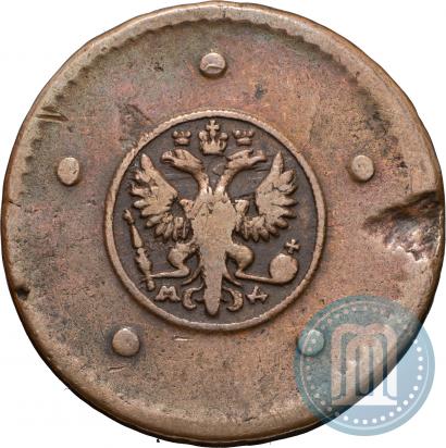 Фото 5 копеек 1730 года МД 