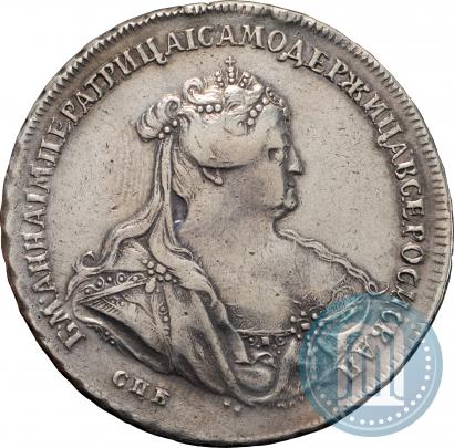 Picture 1 rouble 1740 year СПБ "Petersburg type"