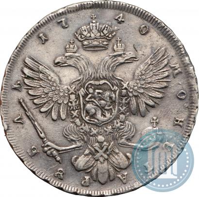 Picture 1 rouble 1740 year СПБ "Petersburg type"