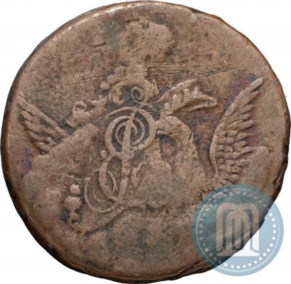 Picture 1 kopeck 1757 year  