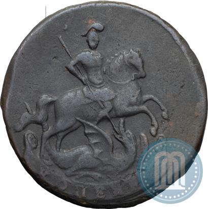 Picture 1 kopeck 1761 year  