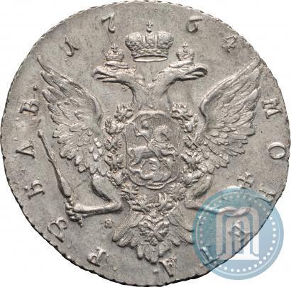 Picture 1 rouble 1764 year СПБ-ЯI 