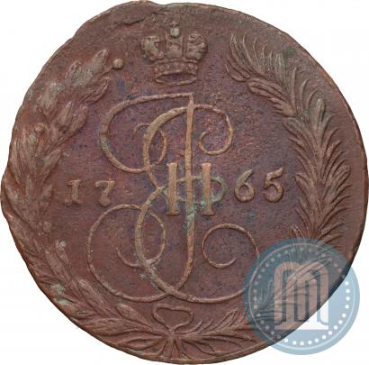 Picture 5 kopecks 1765 year ЕМ 