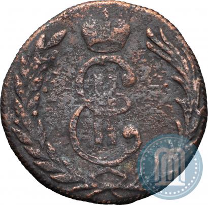 Picture 1 kopeck 1766 year  