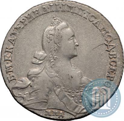 Picture 1 rouble 1768 year ММД-EI 