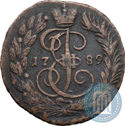 Picture 2 kopecks 1789 year ЕМ 