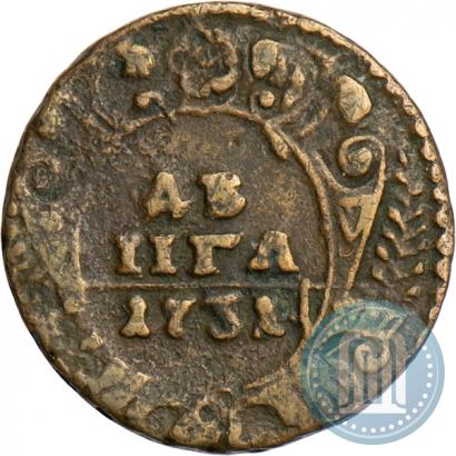 Фото Денга 1731 года  